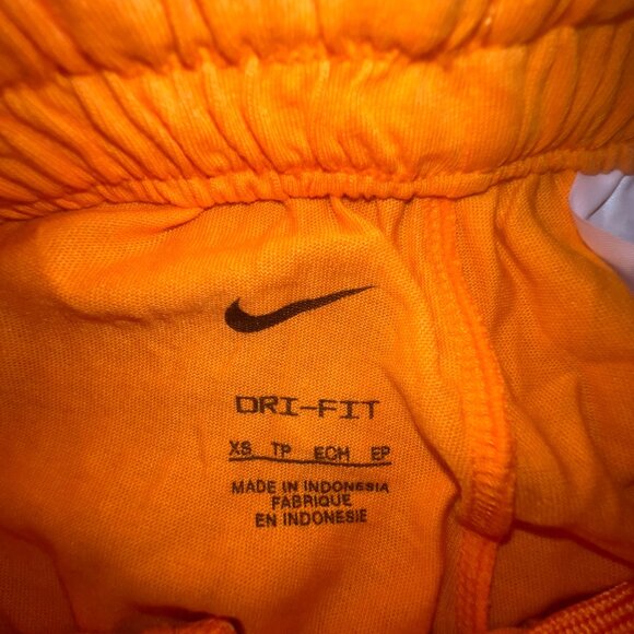 Nike Dri-Fit Loose Fit Orange Athletic Shorts For kids, XS - Picture 5 of 11
